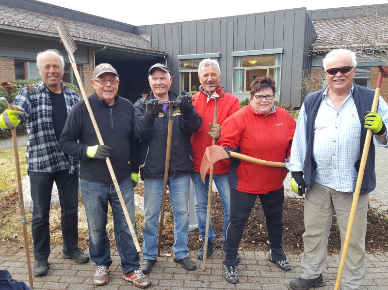 Vårdugnad i Sansehagen på Arna Helseheim